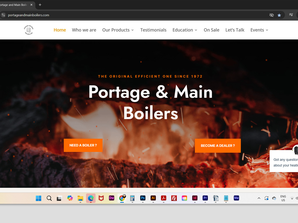 Web Design, Industrial