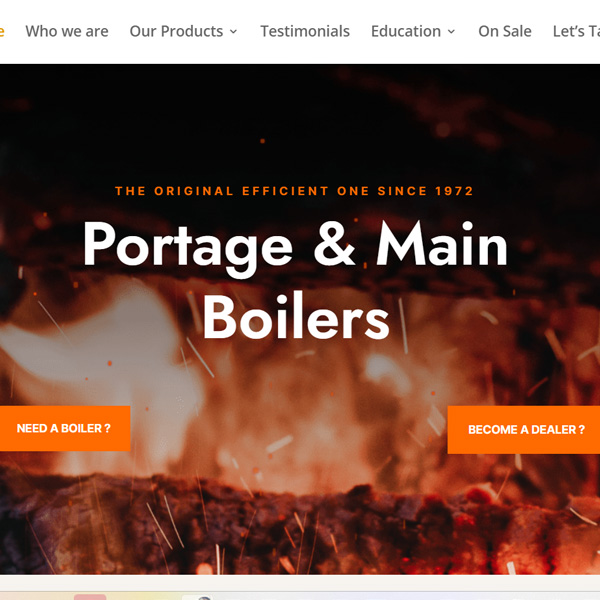 Industrial Web Design